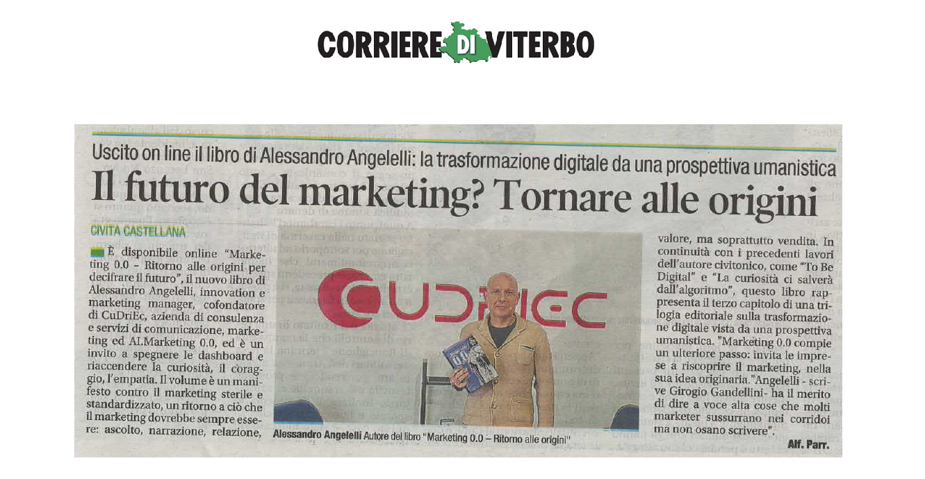 Corriere di Viterbo - Marketing 0.0